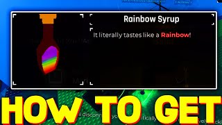 HOW TO GET RAINBOW SYRUP LIME AND JAKE QUEST in SOLS RNG! ROBLOX