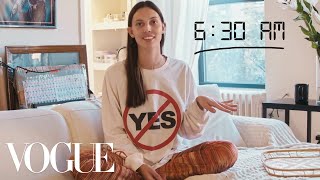 How Top Model Ruby Aldridge Gets Runway Ready | Diary of a Model | Vogue