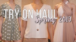 Spring Try On Haul 2019 | ASOS, J Crew, & River Island