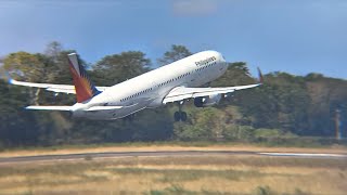 Philippine Airlines A321-200 (Operated by PALExpress as PR2786) Departure at Puerto Princesa Airport