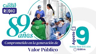 Transmisión Vida y Cáncer agosto 9 de 2023