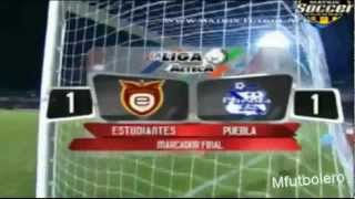 Estudiantes vs Puebla 1-1 J-15 viernes 13/04/12