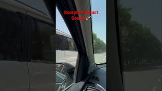 Scorpio exhaust sound #scorpio #mahindra #thar #verna #verna2023 #shorts