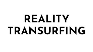 What is Reality Transurfing @RealityTransurfingtv