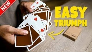 incredibly POWERFUL easy triumph effect card trick