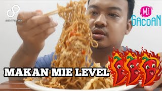 MAKAN MIE GACOAN LEVEL 3 🥵 #mukbang #gacoan #miegacoan