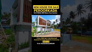 New House for Sale in PEROORKADA | NCC ROAD | TRIVANDRUM | 5 Cent Land Area