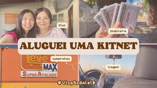 ALUGUEI UMA KITNET - VIAGEM, COMPRAS E FLAT - VLOGÃO DA LELÊ | Hi Lelê