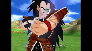 Dragon ball Z budokai tenkaichi 4 modo historia: La llegada de Raditz