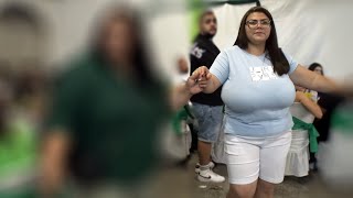 Pale Blue T-Shirt & White Shorts