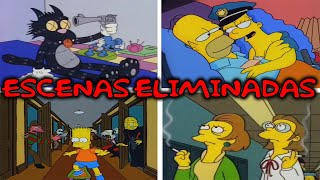 20 Escenas ELIMINADAS de LOS SIMPSON por POLEMICAS GRAVES