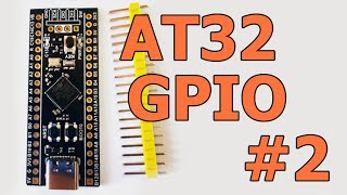 AT32F403A Цифровые порты GPIO. Часть 2