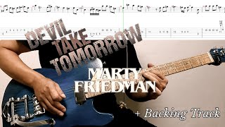 [TAB + BackingTrack] Marty Friedman - Devil Take Tomorrow