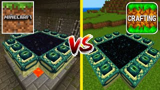 Crafting and Building 1.20 VS Minecraft PE 1.20  - Game Comparison (Which One is Better?!?!)