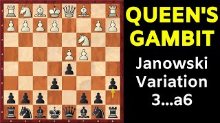 Chess Opening: Queen's Gambit Declined | Janowski Variation