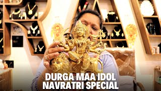 Premium Brass Durga Maa Idols for Navratri | Affordable Antique Durga Maa Statues