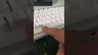 RK61 LUBED BROWN SWITCH SPACEBAR SOUND TEST