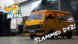 Slammed WPL D42 Drift taxi! 1/10 Daihatsu Hijet/Tianjin Dafa Kei Truck