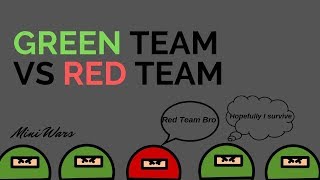 Green Vs Red Team Mini Wars Series