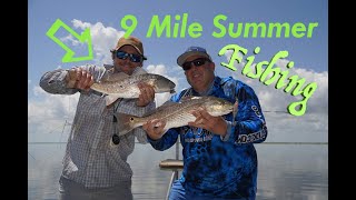 Summer Fishing for Redfish & Trout w/  Marker54 in Texas