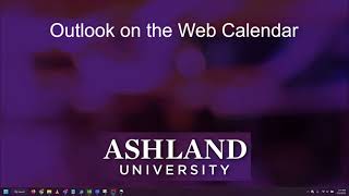 Outlook on the Web Calendar