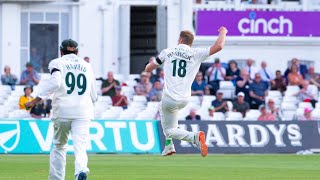 ☝️ Treble for Pennington as Notts battle in the heat | Notts v Lancs day one highlights