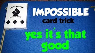 "IMPOSSIBLE" 100% free choice double prediction card trick