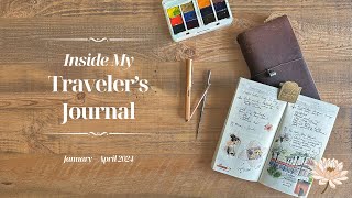 A Look Inside My Traveler's Notebook Daily Sketch Journal