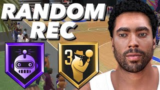 REC RANDOMS try to THROW the game...Dropped 30 POINTS and a BUZZER BEATER in NBA 2k24 REC...