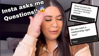 Insta followers ask me questions 😱‼️