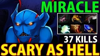 Miracle Nightstalker- Dota 2: Scary As HELL [37 Kills]