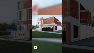 G+1 Building Elevation design #sketchup #shorts #lumion #home #house  #civil #beginners #shortvideo