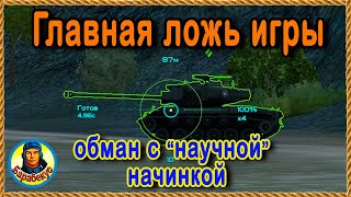 ПРИЦЕЛ ДЛЯ УМНЫХ – самый большой обман игры! Наивные верят ☀ Бой на TVP T 50/51 World of Tanks