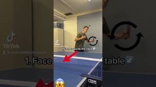 How to do Fastest Table Tennis Serve? #tabletennis #pingpong