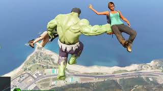 GTA 5 HULK SMASH ULTIMATE HULK MOD (GTA 5 Mods)