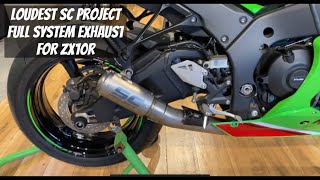 Zx10r SC Project Installation| #kawasaki #zx10r #ninja #bike #superbike #bikelife #youtube #trending