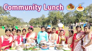 Community Lunch 🧆🍝🥗🍛 KVS Misa Cantt/ 16.12.2023 / Kendriya Vidyalaya Community Lunch 🧆🍝🥗🍛