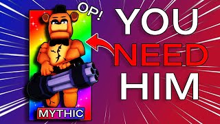 I FINALLY GOT A MYTHIC AND ITS OP!! (Five Nights TD Roblox)