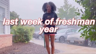 FINALS WEEK // my last days of freshman year!