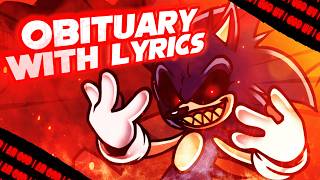 Obituary WITH LYRICS (& free4me) | FT. @SpeedyD33 & @artydoesstuff1534 | FNF Sonic Legacy Cover