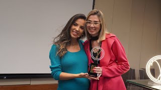 Campeã primeiro lugar na categoria microblading fio a fio