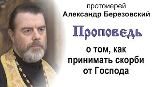 Проповедь о том, как принимать скорби от Господа (2023.10.06). Протоиерей Александр Березовский