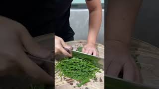 Big Spring Onion Cutting Tricks