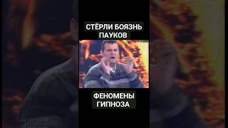 УБРАЛИ БОЯЗНЬ ПАУКОВ В ГИПНОЗЕ