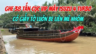 (Đã Bán) Bán Ghe 38Tấn Vip Máy Isuzu 4 Turbo Có Giấy Chỉ 100tr Liền Be 0923,5555,97 Tâm| Tâm Vlog