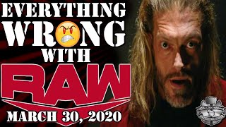 WWE Raw 3/30/20 Full Show Results | Wrestlemania 36 Go Home Show | Raw March 30 2020 Full Highlights