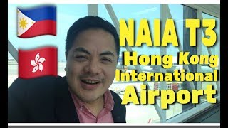 NAIA TERMINAL 3 TO HONG KONG INTERNATIONAL AIRPORT |  AIR AISIA PHILIPPINES  | VLOG#89