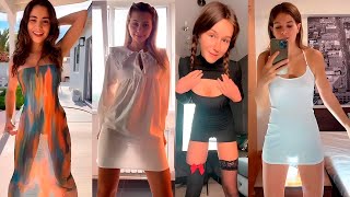 😱Transparent Dress Challenge😱[4K] Girls Without Underwear #16