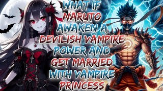 What if Naruto Awaken A Devilish Vampire Power And Get Married With Vampire Princess ?