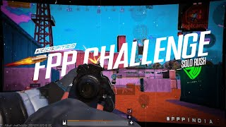 ACCEPTED - SOLO RUSH FPP CHALLENGE || BOOTCAMP SOLO VS SQUAD @SoloRush03 @Ritesh11